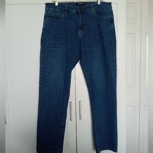 Kenneth Cole 36x32  Blue Straight Jeans Classic Fit EUC